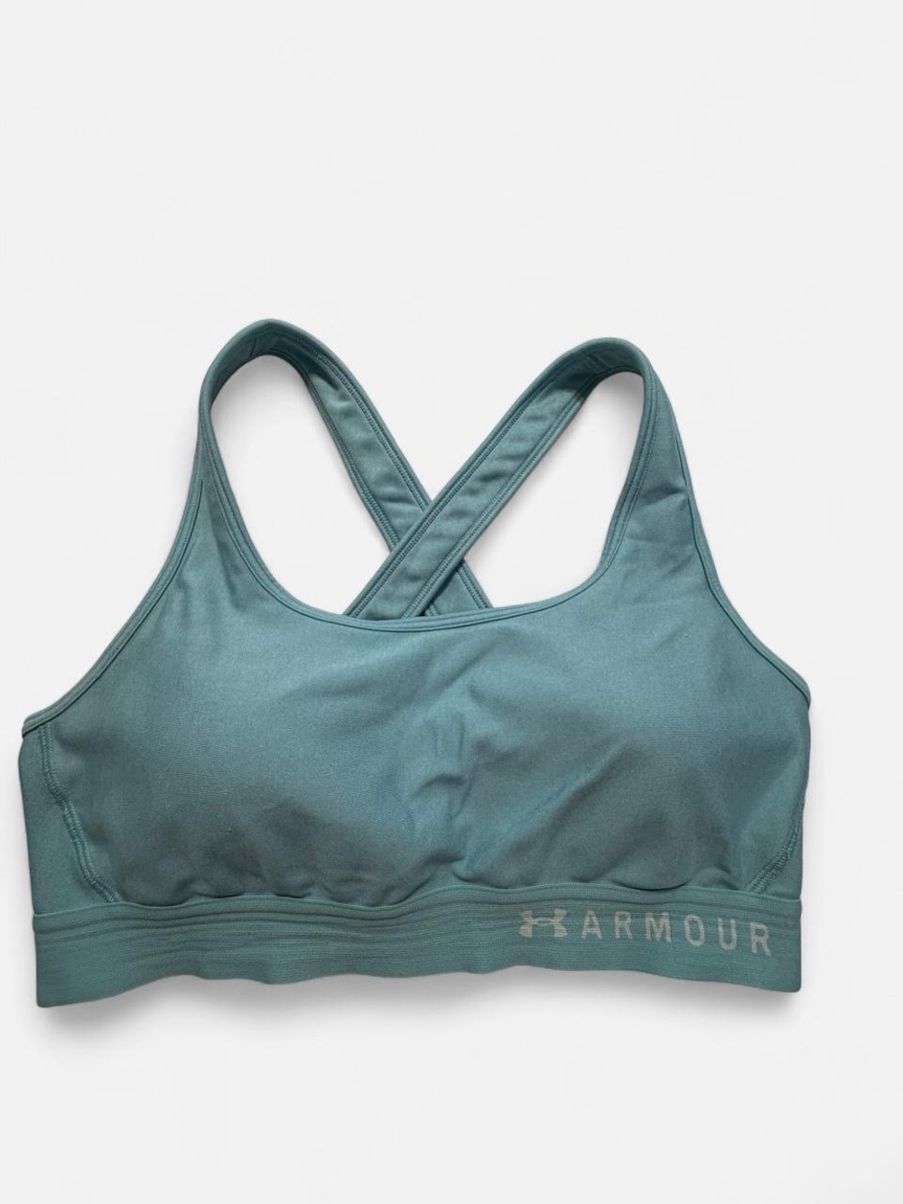 Under Armour Teal Crossback Medium-Impact Sports Bra